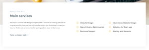 How to create a service page that converts - Website Designer Hampshire