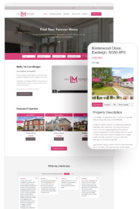 Luci Morgan Estate Agency Website - Estate Agency Website Design Southampton