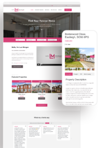 Luci Morgan Estate Agency Website - Estate Agency Website Design Southampton