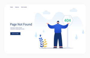 404 Web Page Design