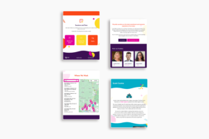 Youth Options Charity Website Design - Tablet View - Website Design Charities