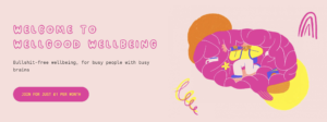 Wellgood Wellbeing, Mental Health Website - Creative Website Design