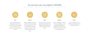Invest in a professionally designed template website for startups