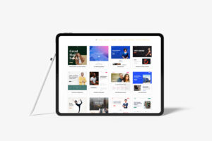 Invest in a professionally designed template website for startups