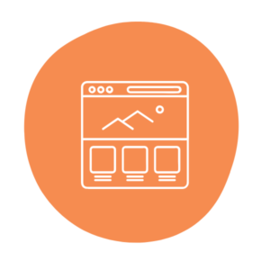 WordPress website onboarding process icon