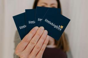 April, founder of Littlebigbox web design company in Romsey Hampshire