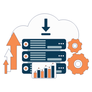 Website hosting icon